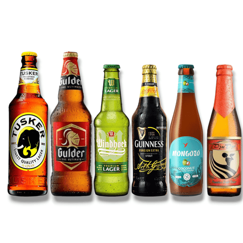 Afrika Bierpaket – 6 besondere Biere aus Afrika