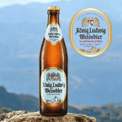 König Ludwig Weissbier Alkoholfrei 0,5l – Der erfrischende Genuss ohne Alkohol