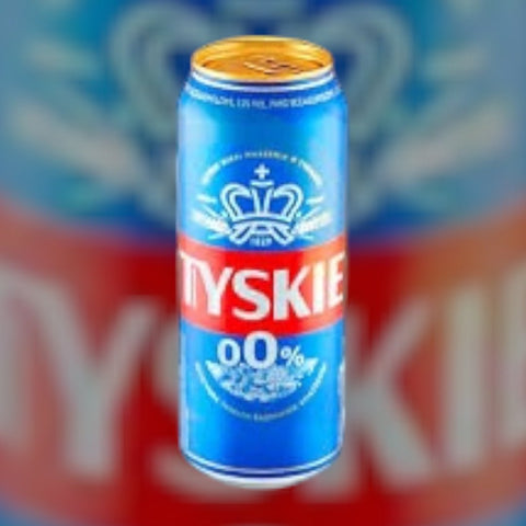 Tyskie 0,0% Vol.- Das alkoholfreie Bier aus Polen 0,5l