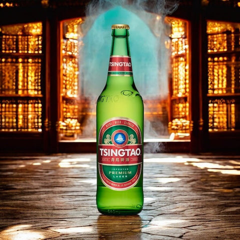 Tsingtao 0,33l- Das beliebte Bier aus China mit 4,7% Vol. in der Flasche