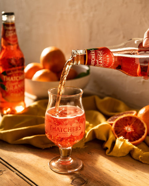 Thatchers Blood Orange Cider 0,5l - Sweet & Juicy 4% Vol.