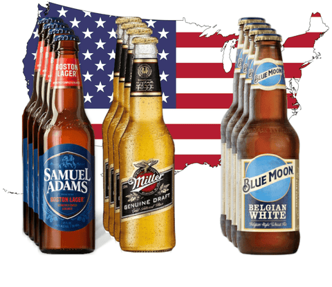 Teste Biere aus den USA -Samuel Adams- Blue Moon & Miller Genuine Draft