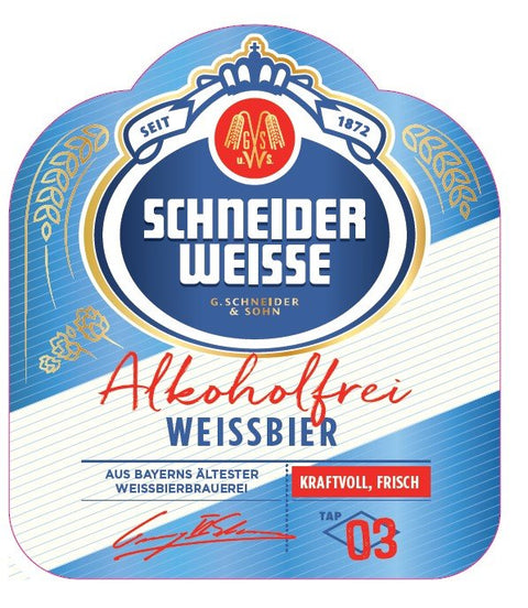 Schneider Weisse Tap 03 - Alkoholfreies Weissbier 0,5% Vol. 500ml