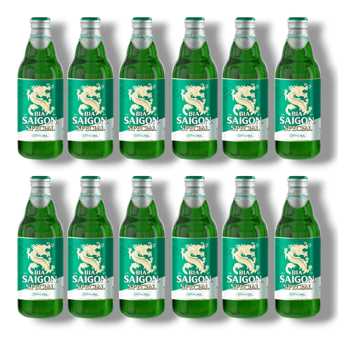 Bia Saigon Special 330ml 12er Pack – Authentisches vietnamesisches Lagerbier für gesellige Anlässe