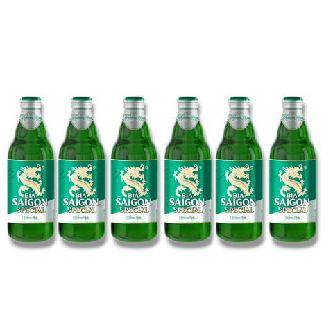 Bia Saigon Special 330ml 6er Pack – Premium Lagerbier aus Vietnam, ideal für kleine Runden