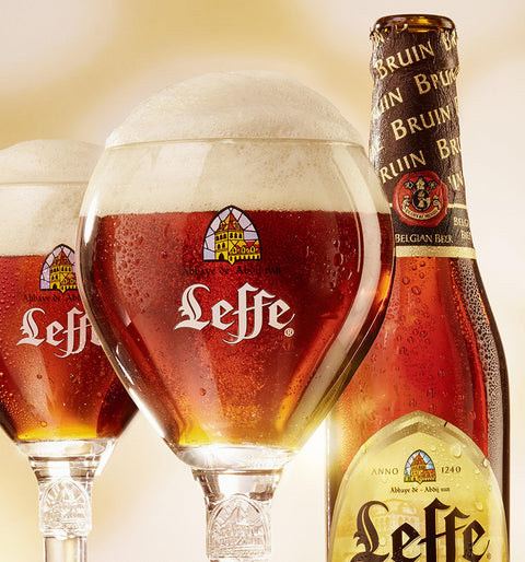 Leffe Ruby 0,33l - Fruchtbier aus Belgien mit 5,0 % Vol.