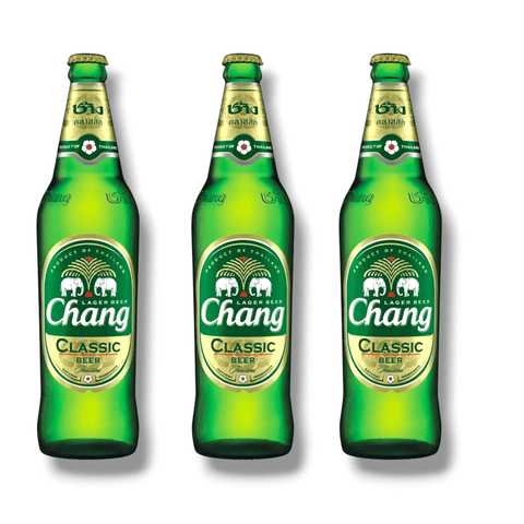 Chang Bier 620ml 3er Pack – Thailändisches Premium Lagerbier im praktischen 3er Set