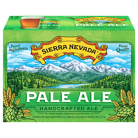 Sierra Nevada Pale Ale 355ml- Handcrafted Pale Ale mit 5,6% Vol.
