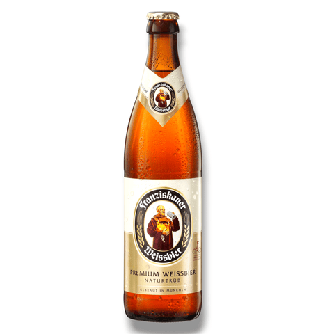 Franziskaner Hefe-Weissbier Hell – klassisches bayerisches Hefeweizen