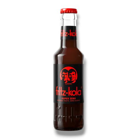 Fritz-Kola Super Zero 200ml Einzelflasche – zuckerfreie Kola mit Koffein