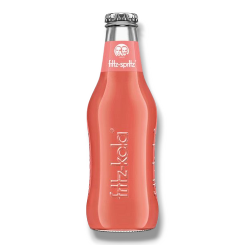 Fritz-Spritz Rhabarber 200ml Einzelflasche – natürliche Bio-Rhabarberschorle