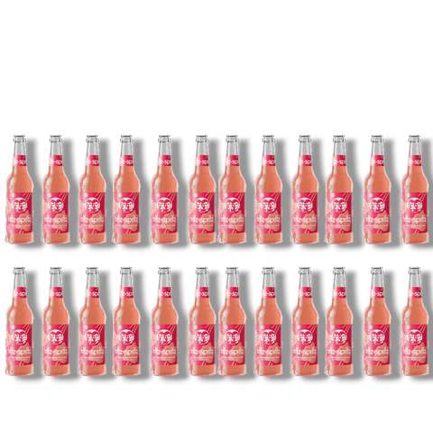 24er Pack Fritz-Spritz Rhabarber 330ml – natürliche Bio-Rhabarberschorle