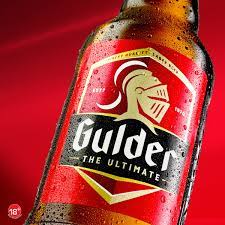 Gulder the Ultimate Lager 0,6l - Bier aus Nigeria- Afrika mit 5,2% Vol.