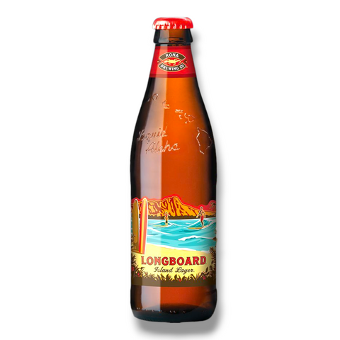 Kona Longboard Island Lager 0,35 l – Mildes Lagerbier mit tropischem Flair 4,6% Vol.