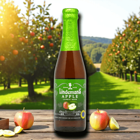 Lindemans Apple 250 ml Flasche – belgisches Apfel-Lambic Fruchtbier mit 3,5 % vol