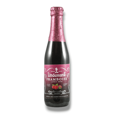 Lindemans Framboise 250 ml Flasche – belgisches Himbeer-Lambic Fruchtbier mit 2,5 % vol
