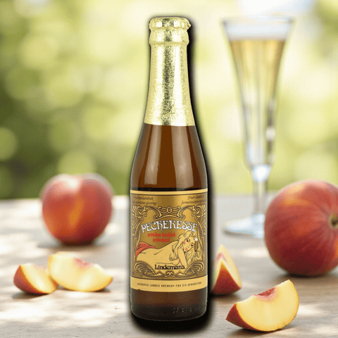 Lindemans Pecheresse 0,25l– Belgisches Pfirsich-Fruchtbier 1,2% Vol.