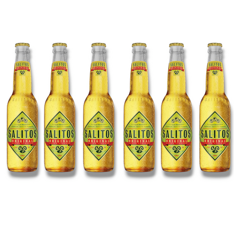 SALITOS Tequila 6 x 0,33 l Flaschen – gemischtes Biergetränk mit Tequilaaroma