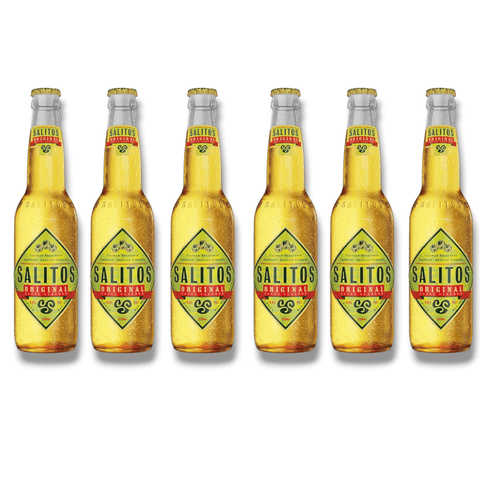 SALITOS Tequila 6 x 0,33 l Flaschen – gemischtes Biergetränk mit Tequilaaroma