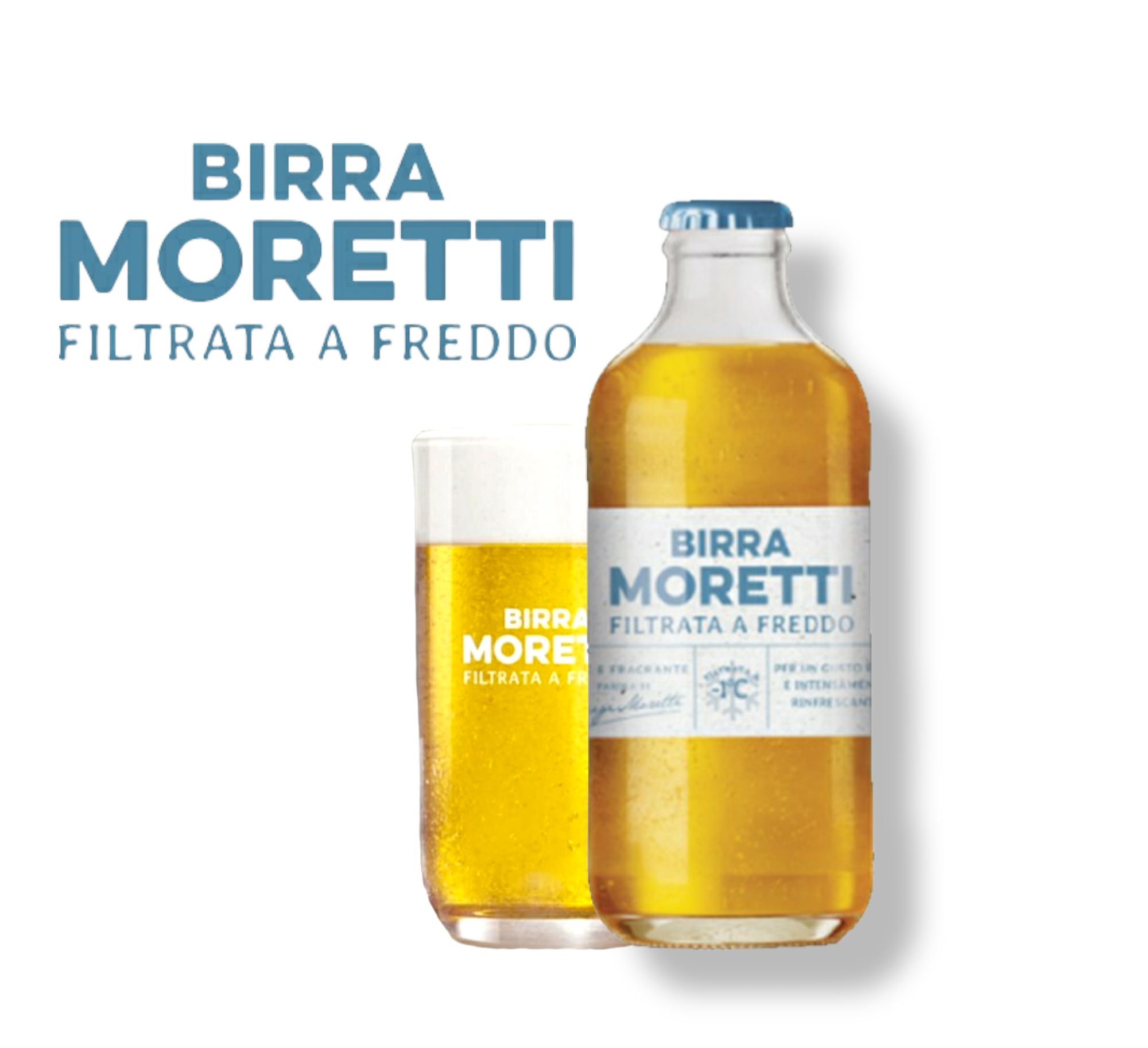 Birra Moretti Filtrata A Freddo 0,3l - das brandneue Pale Ale aus Italien mit 4,3% Vol.