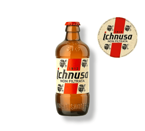 Ichnusa Non Filtrata 0,33l - Sardisches Kultbier- unfiltriert mit 5% Vol.