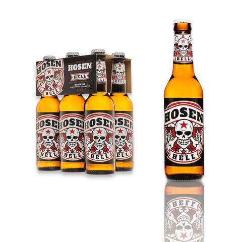 Die toten Hosen Bier 0,33l- Hosen Hell- Band Bier- nur so lange der Vorrat reicht