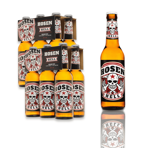 Die toten Hosen Bier 0,33l- Hosen Hell- Band Bier- nur so lange der Vorrat reicht