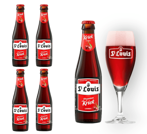 St. Louis Premium Kriek 0,25l- Belgisches Kirschbier mit 4% Vol.