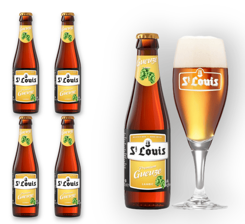 St. Louis Premium Gueuze 0,25l  - belgisches Rohweizenbier mit 4,5% Vol.