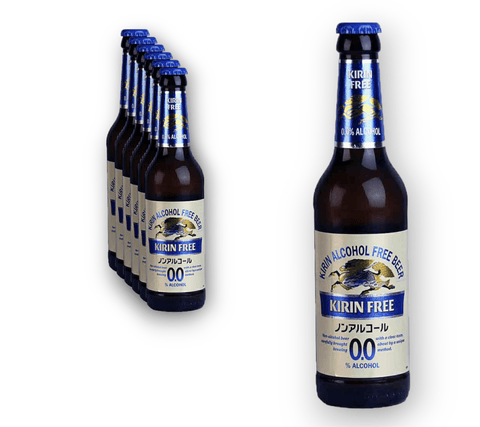 Kirin Ichiban Free 0,0% - alkoholfreies Bier aus Japan 0,33l