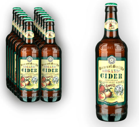 Samuel Smith Organic Cider Apple 550ml -Bio - Apfelwein aus Großbritannien mit 5% Vol.