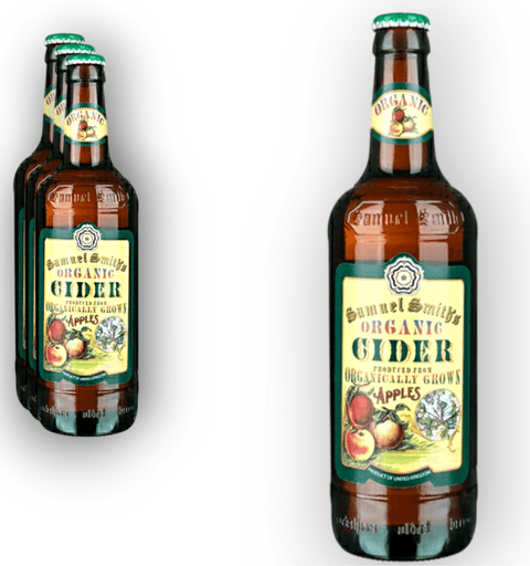 Samuel Smith Organic Cider Apple 550ml -Bio - Apfelwein aus Großbritannien mit 5% Vol.