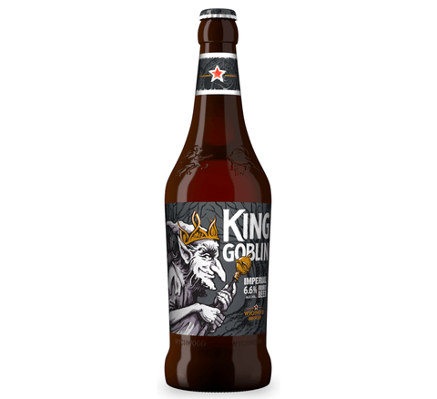 Wychwood King Goblin 0,5l- Imperial Ruby Beer mit 6,60% Vol.- Rotbier aus England