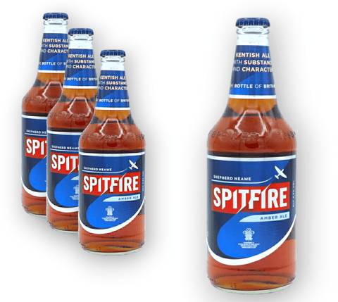 Sheperd Neame Spitfire Amber Ale 0,5l mit 4,5% Vol.