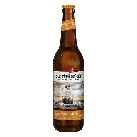 Störtebeker Bernstein-Weizen 0,5l - Weizenbier mit 5,3% Vol.