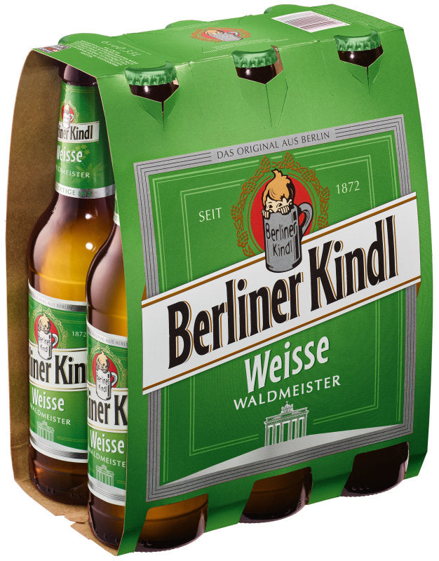 Berliner Kindl Weisse 0,33l- Waldmeister mit 3% Vol.