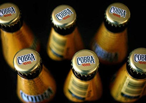 Cobra Bier 0,33l - das leichte Lager aus Indien mit 4,8% Alc.