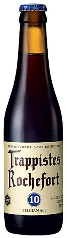 Rochefort 10 0,3l- Trappistenbier aus Belgien mit  11,3 % Vol.