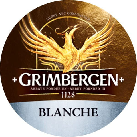 Grimbergen Blanche 0,33l - Belgisches Witbier mit 5,0% Vol.