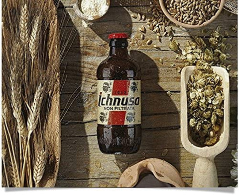 Ichnusa Non Filtrata 0,33l - Sardisches Kultbier- unfiltriert mit 5% Vol.