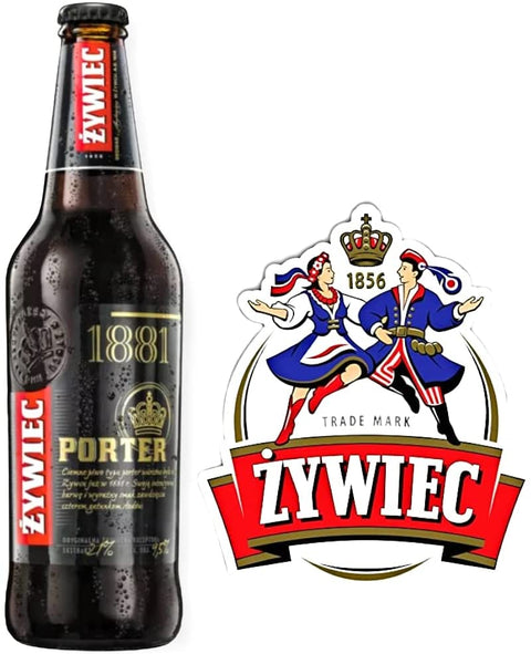 Zywiec Porter mit Logo