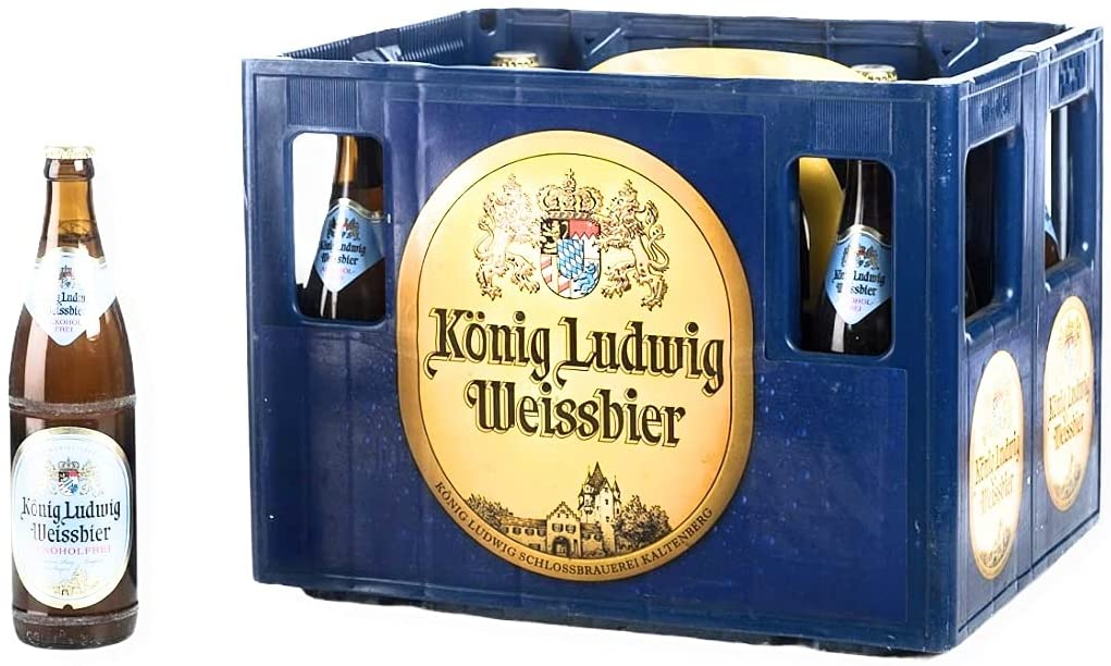 König Ludwig Weissbier Alkoholfrei MEHRWEG (20 x 0.5 l)