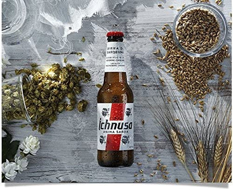 Ichnusa Anima Sarda 0,33l- Das erfrischende Lager aus Sardinien mit 4,7% Vol.