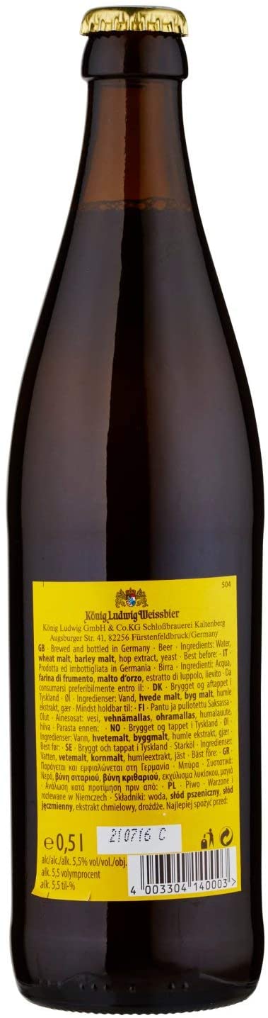 KONIG LUDWIG HEFE 0,5 L