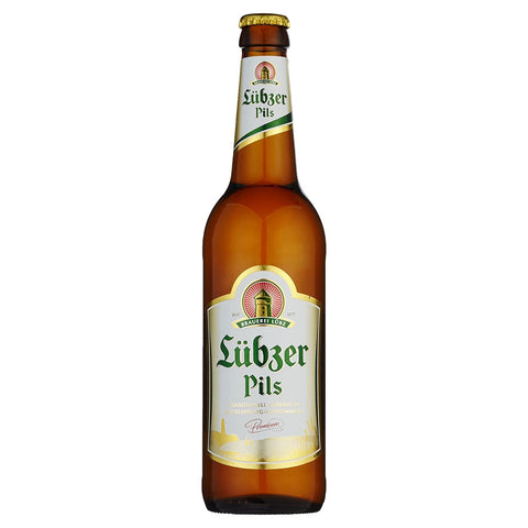 Lübzer Pils 0,5l - Deutsches Pilsner Bier mit 4,9% Vol.