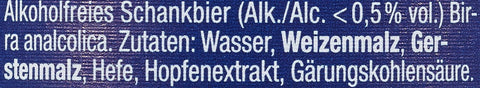 Franziskaner Alkoholfrei - Naturtrübes Weissbier alkoholfrei