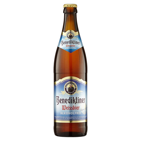 Benediktiner Weissbier Alkoholfrei Weizenbier Mehrweg (20 x 0.5 l)