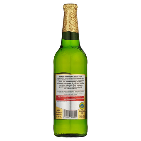 Budweiser Budvar Original 0,5l - aus Tschechien mit 5% Vol.