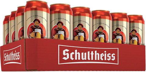 Schultheiss Pilsener, EINWEG 24x0,50 L Dose