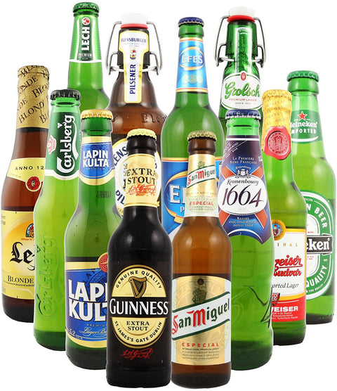 Bierpaket Europa 12 Flaschen Das ideale Geschenk